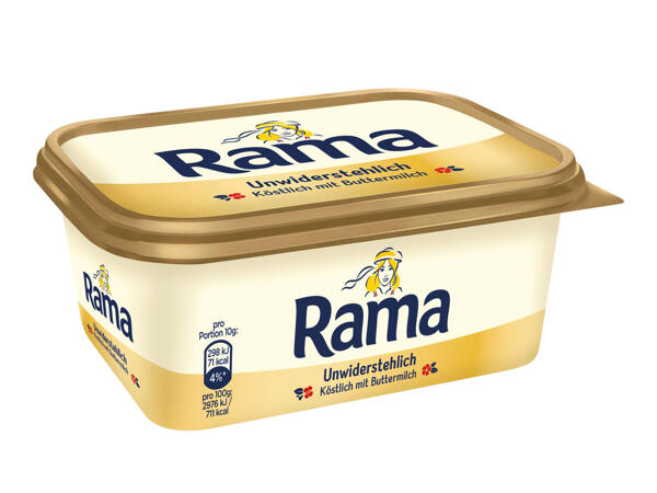 Rama Pflanzenmargarine Unwiderstehlich