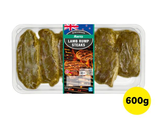 Birchwood Minted Lamb Rump Steaks