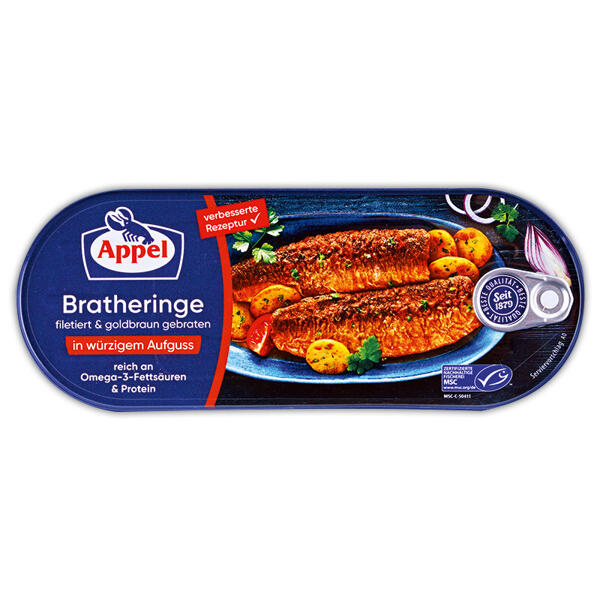 Filetierte Bratheringe
