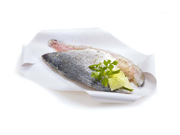 Dorade royale marinée