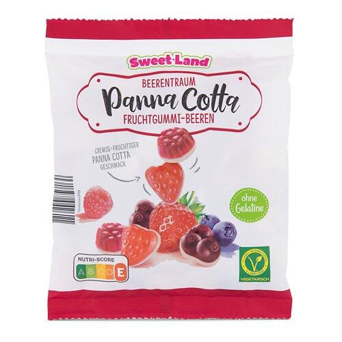 SWEET LAND Premium-Fruchtgummi, Beeren-Trauben-Panacotta