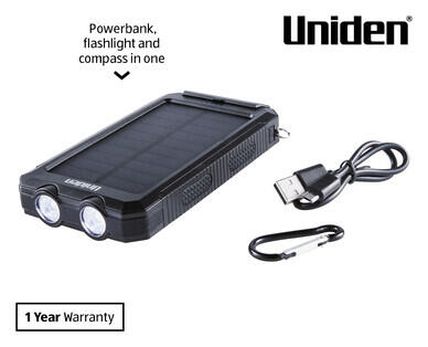 Uniden SPB80 Portable Solar Powerbank