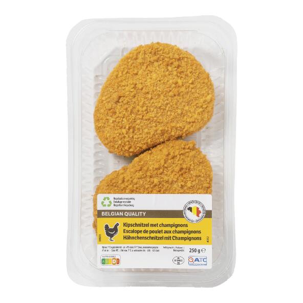 Paniertes Hähnchen/Champignons, 2 St.