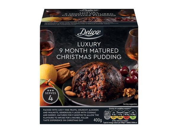 Deluxe 9 Month Matured Christmas Pudding