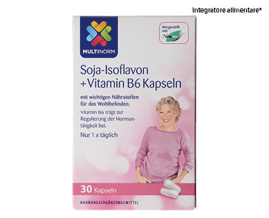 MULTINORM ISOFLAVONI DI SOIA CON VITAMINA B6