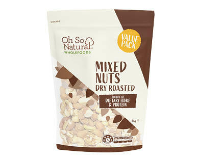 Mixed Nuts Dry Roasted 1kg