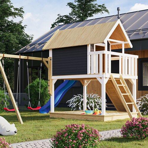Karibu Stelzenhaus Fidel terragrau