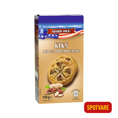 Kiks med jordnøddecreme