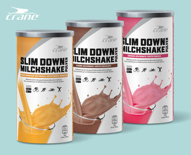 CRANE Slim Down Milchshake Pulver