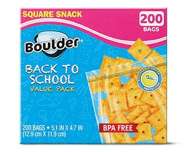 Boulder 
 Square Snack Bags