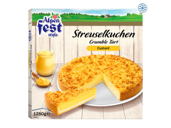Alpenfest Style Crumble Tart