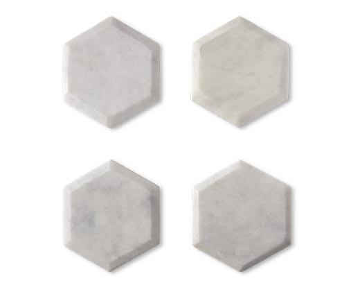 Crofton 
 Agate Print Marble Coasters