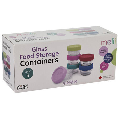 Glass Food Storage Containers 6 Pack or Countertop Drying Rack 1 Pack
