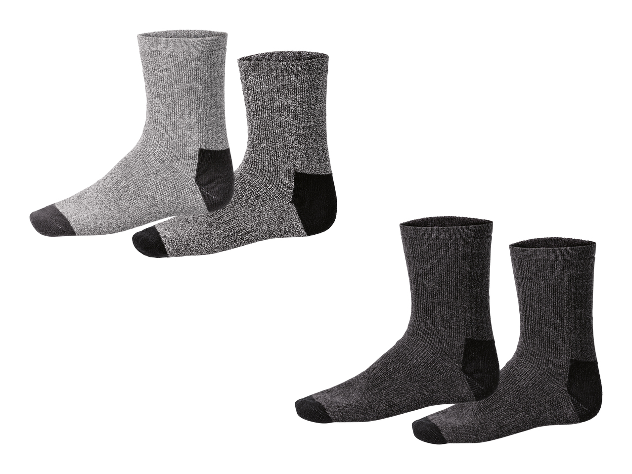 Chaussettes de travail pour homme, 2 paires1