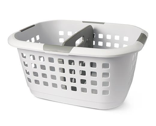 Easy Home Divided Laundry Basket