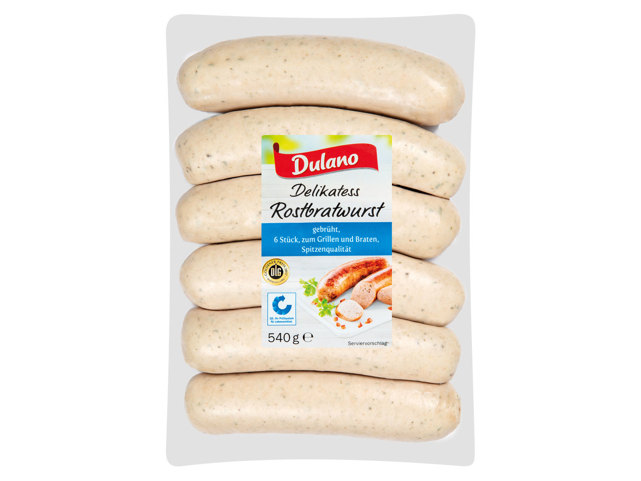 DULANO Delikatess Rostbratwürstel
