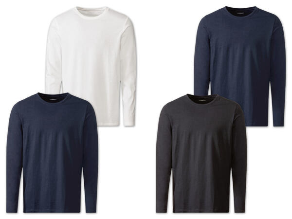 Herren Langarmshirt, 2 Stück
