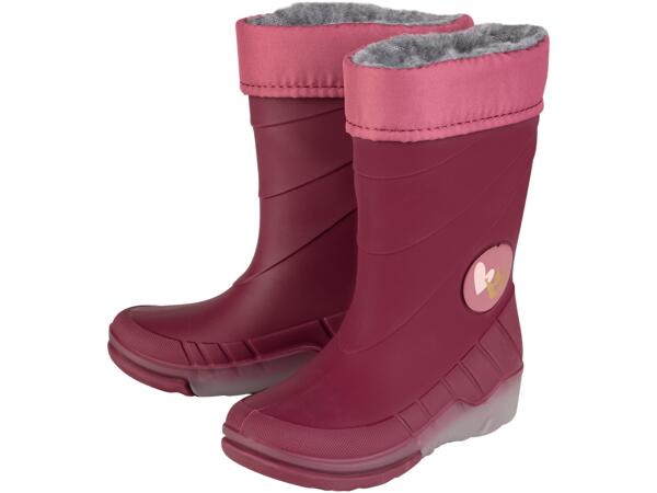 Kids' Light-Up Wellington Boots