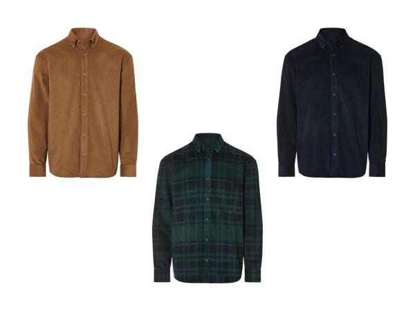 Chemise décontractée en velours côtelé