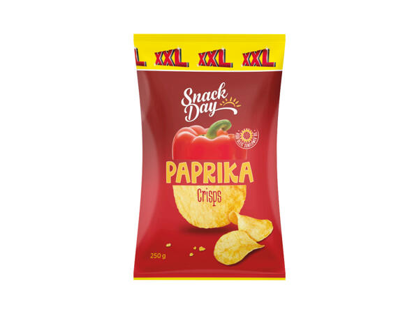 Snack Day Paprika Crisps