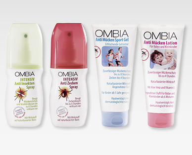 Spray/Lotion de protection contre les insectes OMBIA