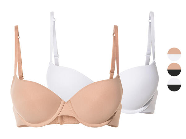 Dámská push-up podprsenka, 2 kusy