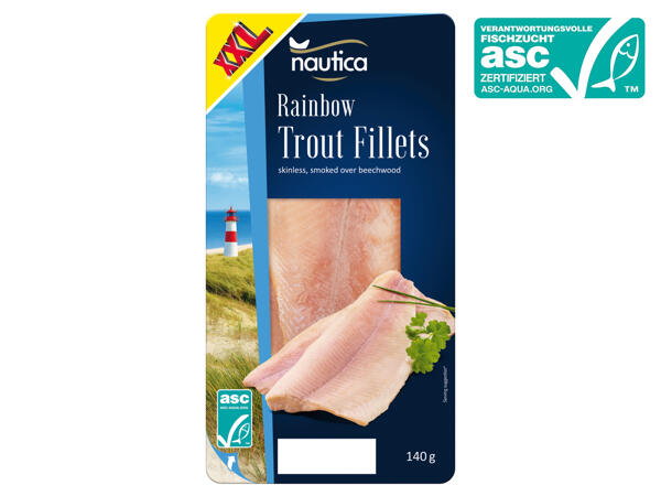 ASC Geräucherte Forellenfilets 125 g + 15 g gratis