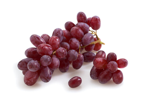 Raisins rouges avec pépins en vrac