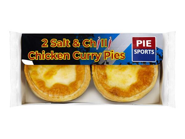 Pie Sports 2 Salt & Chilli Chicken Curry Pie