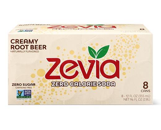 Zevia 
 Zero Calorie 8pk Soda