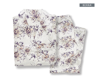 LADIES SATIN PYJAMAS