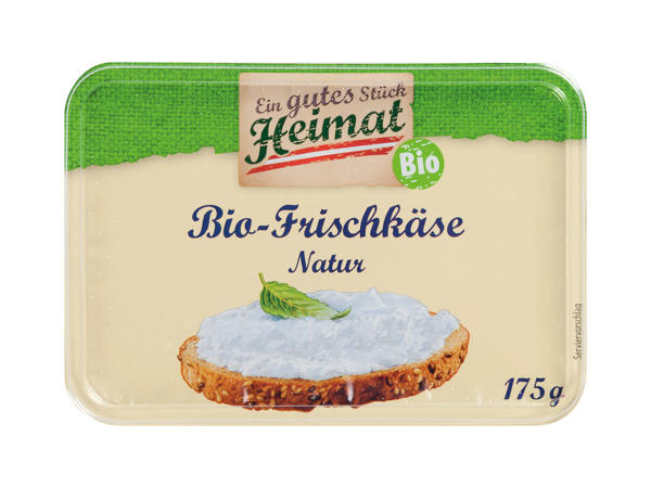 EIN GUTES STÜCK HEIMAT Bio-Frischkäse