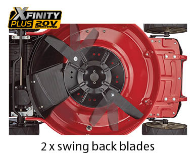 173cc 18" Electric Start 4-Stroke Petrol Lawn Mower