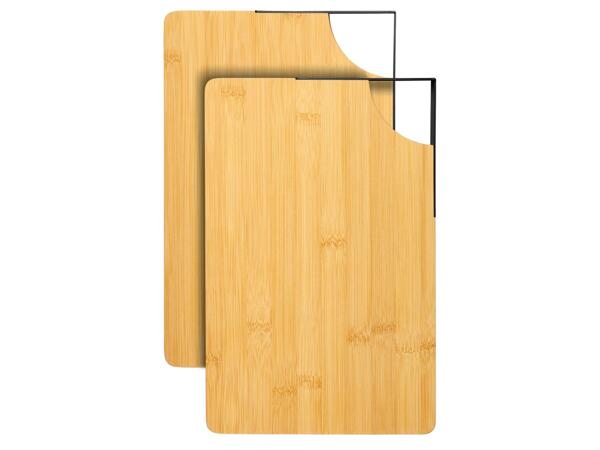 Bamboo chopping board, 1 or 2 pieces