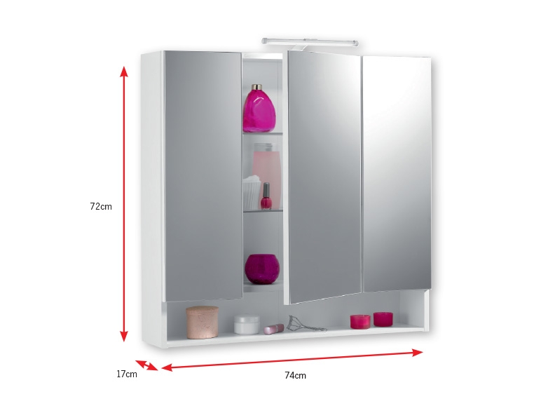 LIVARNO LIVING(R) Mirrored Bathroom Cabinet