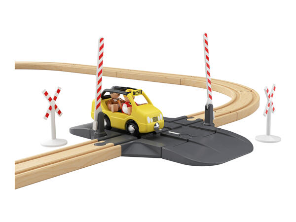 Playtive Wooden Train Set