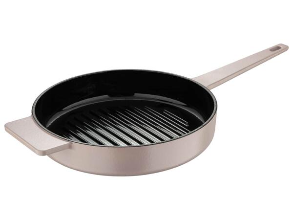 Cast iron grill pan