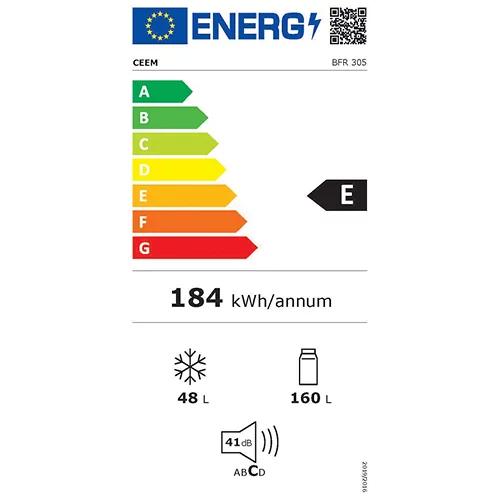 CEEM Retro Kühl-/ Gefrierkombination BFR 305