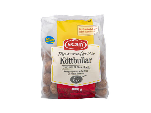 Scan köttbullar