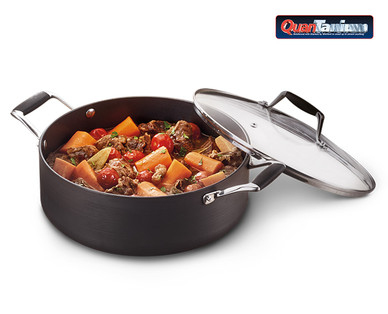 Crofton's Chef Collection Hard Anodized 4.5-Quart Dutch Oven