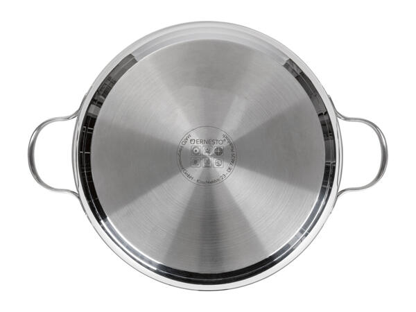 Ernesto 28cm Stainless Steel Casserole