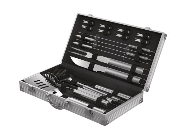Accessoires pour grillades, 18 pièces