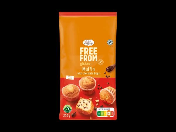 Glutenfreie Muffins mit Schokotropfen