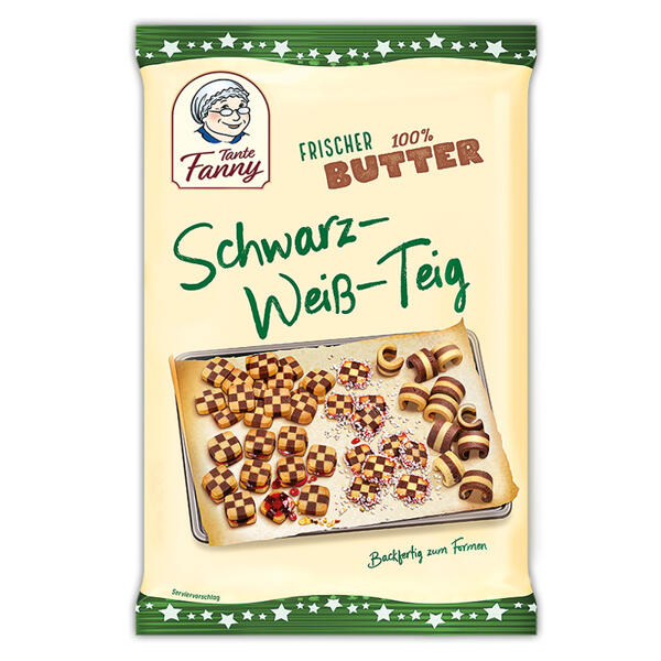 Frischer Plätzchenteig