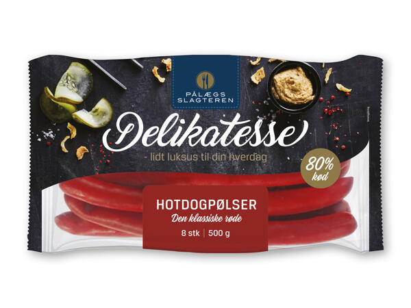 Hotdog- eller wienerpølser