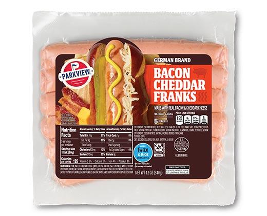 Parkview German Brand Bacon Cheddar Franks