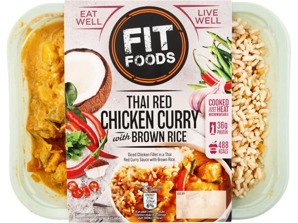 Fit Foods Thai Red Chicken Curry