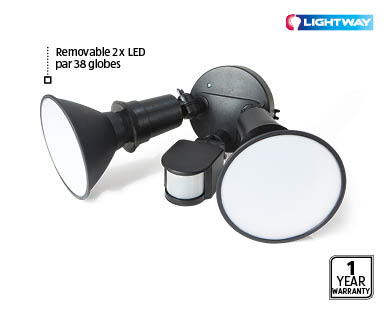 LED Twin Security Light