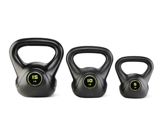 Crane 
 30-Lb. Kettle Bell Set