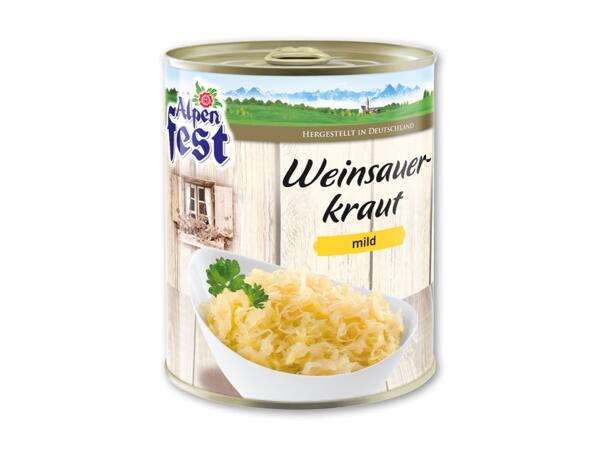 ALPENFEST Sauerkraut